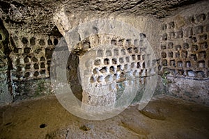 Underground dovecotes colombaie in Orte photo